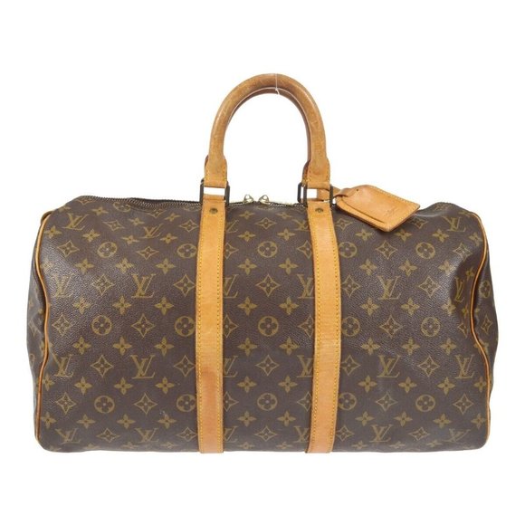 00146370# Louis Vuitton Travel Bag Keepall 45 Monogram - Picture 1 of 11